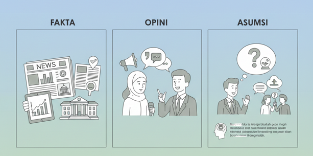 Berpikir Kritis 101: Cara Membedakan "Fakta", "Opini", dan "Asumsi" dalam Berita Politik